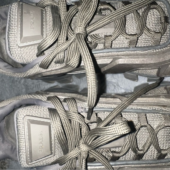 Prada Couldbust Thunder Technical Fabric Sneakers - Picture 3 of 6